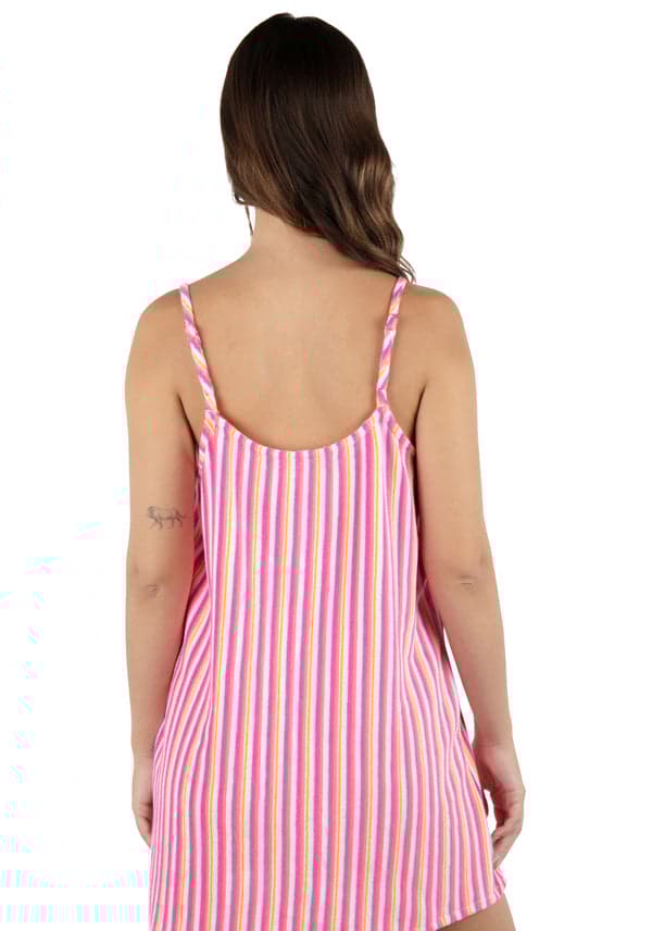 Hurley Terry Stripe Mini Dress White