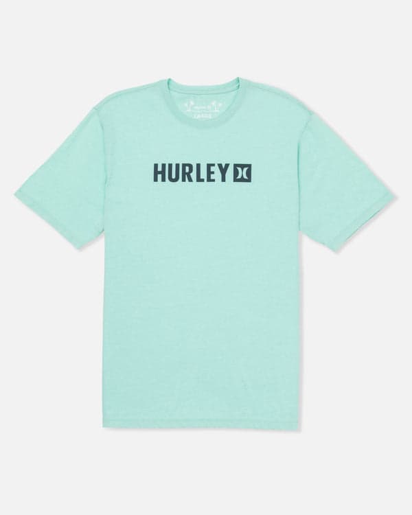 Hurley The Box Short Sleeve Tropical Mist Htr