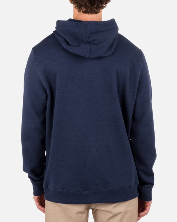 Hurley The Box Slub Pullover MIDNIGHT AQUA