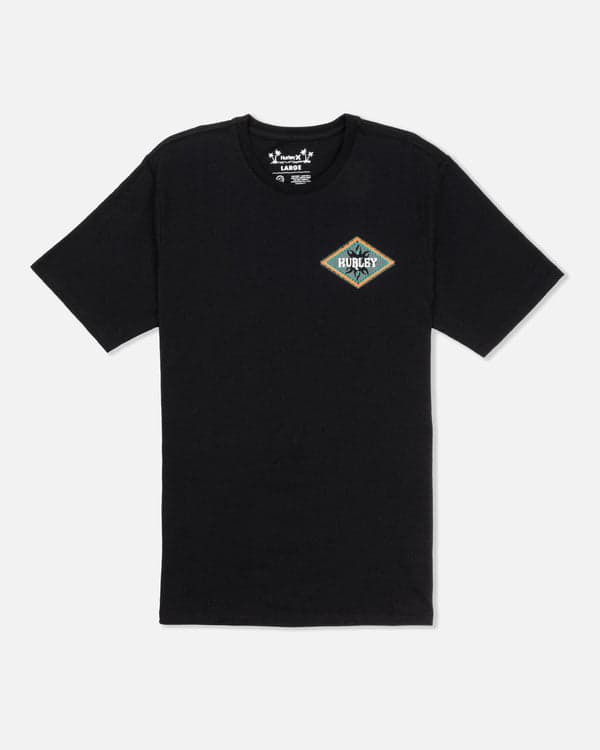Hurley Tropics Short Sleeve Black