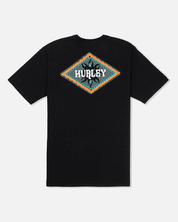 Hurley Tropics Short Sleeve Black