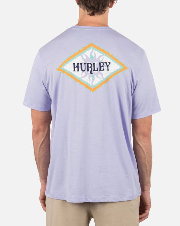 Hurley Tropics Short Sleeve Lavendar Mist