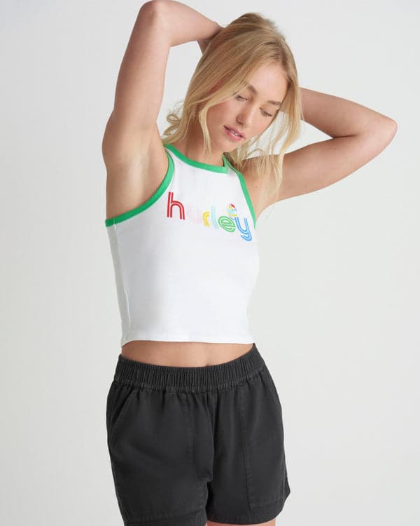 Hurley Troppo Tank White