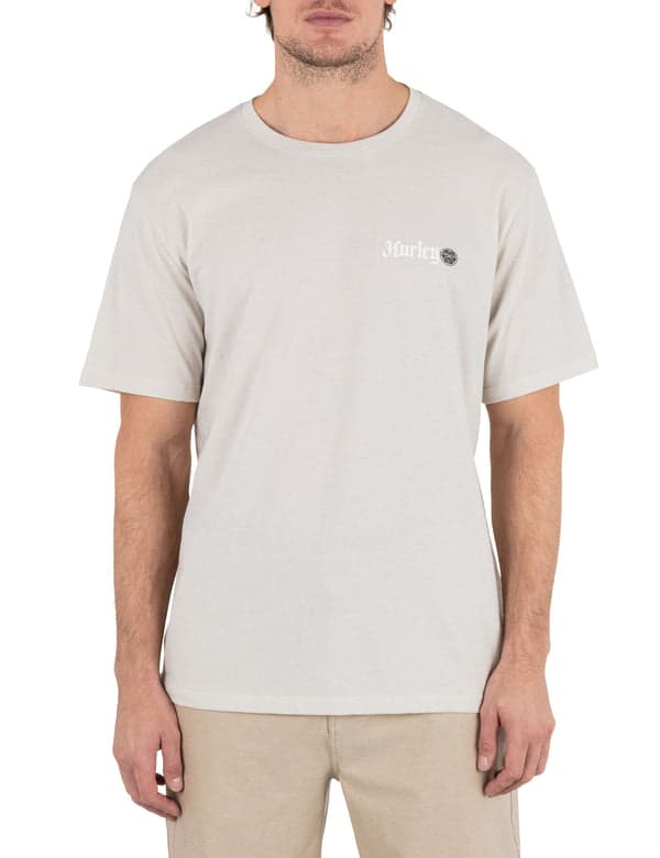 hurley Turtle Bay Short Sleeve BONE