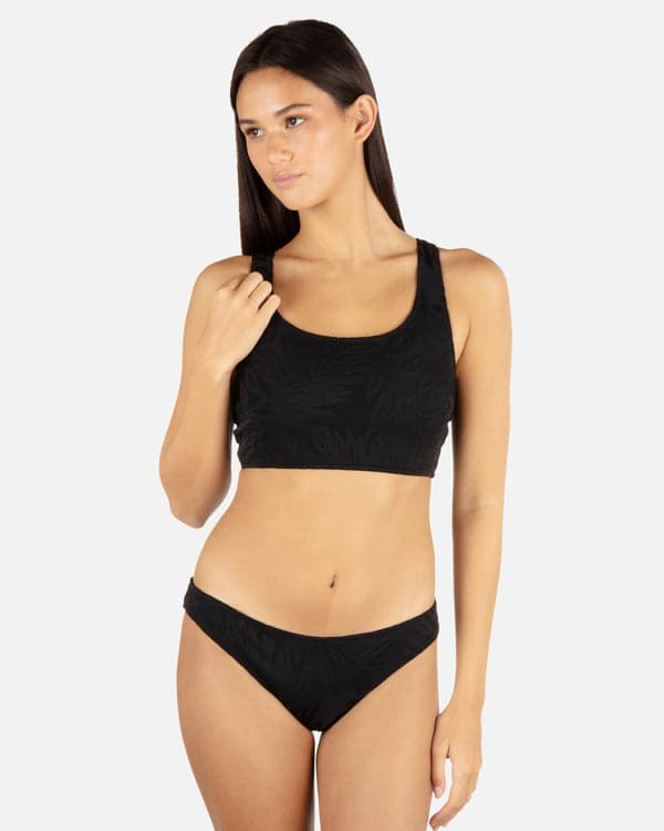 Hurley Ulu Leaf Moderate Bottom Black
