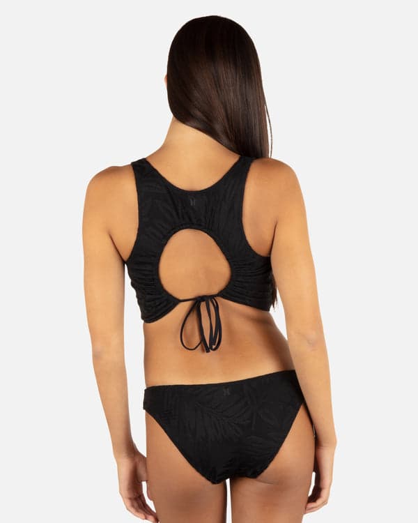 hurley Ulu Leaf Moderate Bottom Black