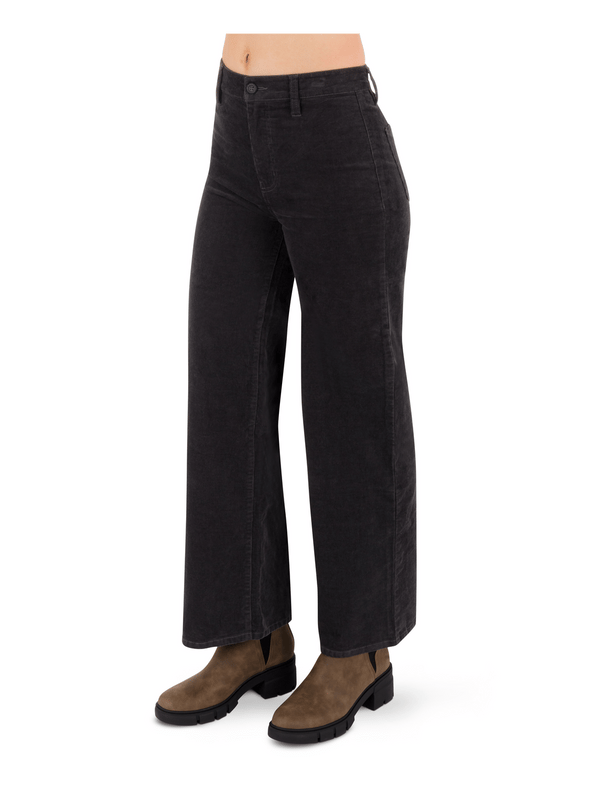 Hurley Urban Charm Wide Leg Pant OFF BLACK