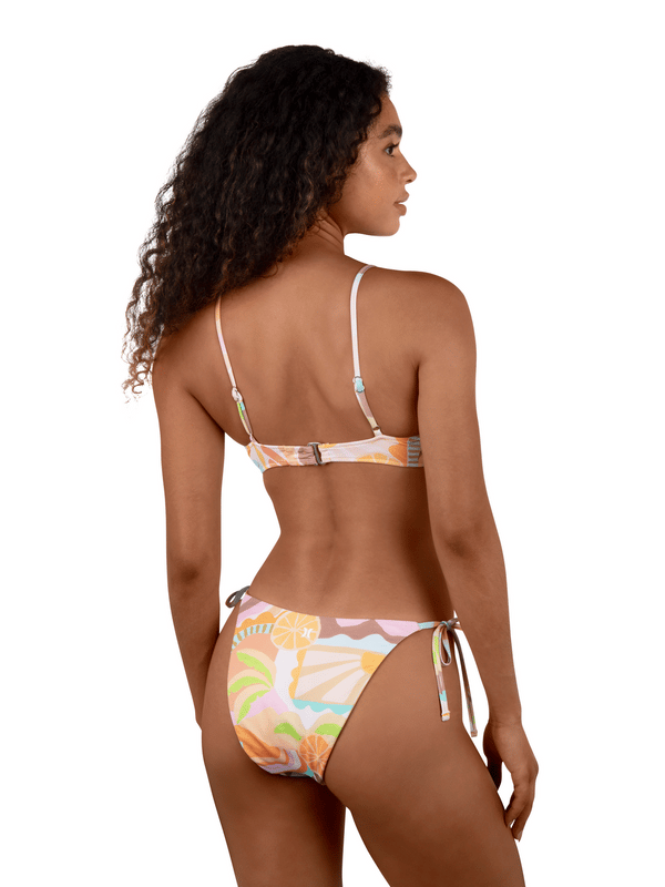 Hurley Vacay Dreams Scoop Bralette Sour Apple