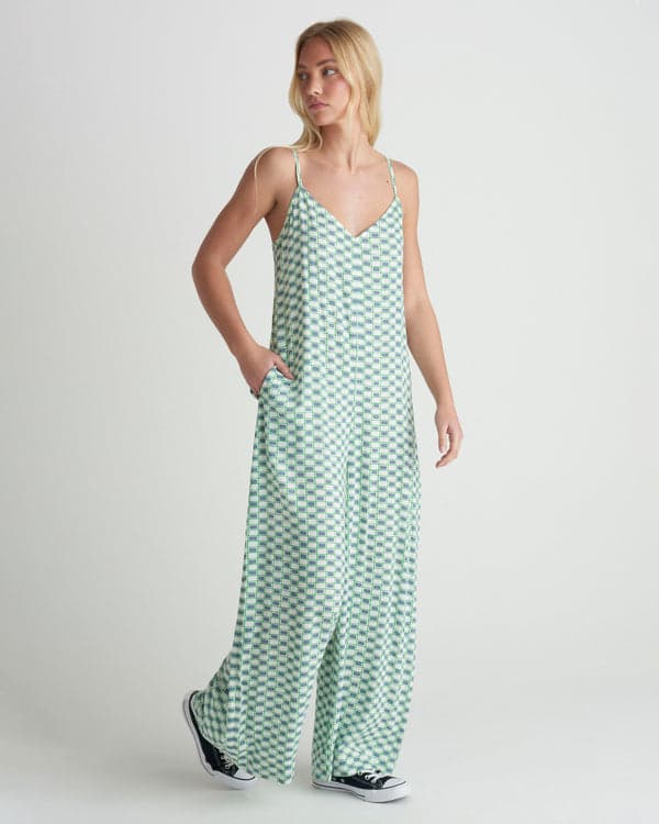 Hurley Venice Jumpsuit Windward Blue