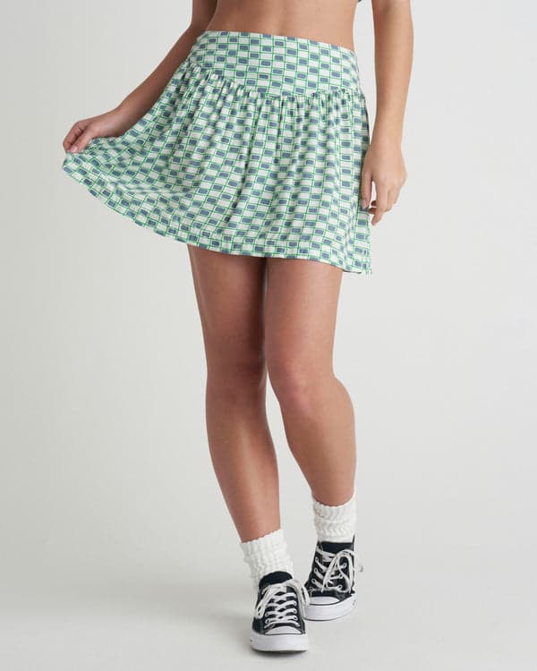 hurley Venice Skirt Windward Blue