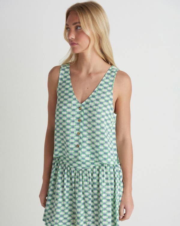 Hurley Venice Top Windward Blue