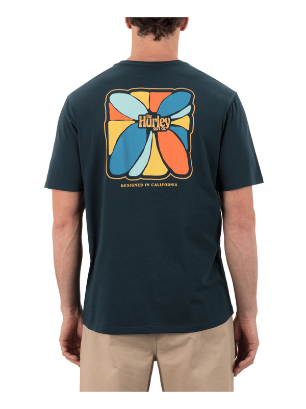 Hurley Visions Short Sleeve Armored Navy