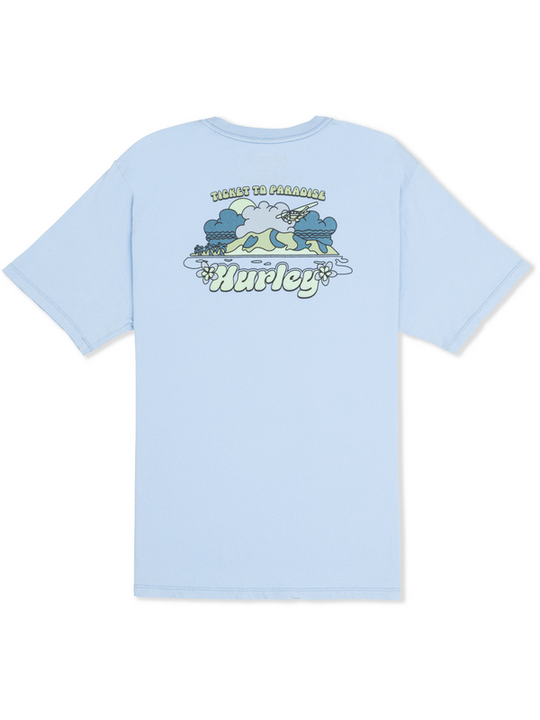 Hurley Visitor Short Sleeve EIFEL BLUE