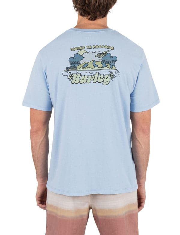 Hurley Visitor Short Sleeve EIFEL BLUE