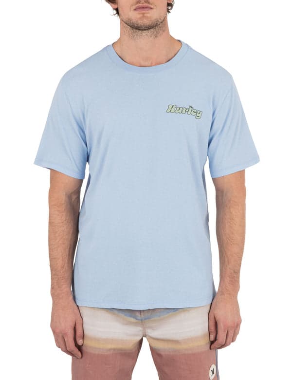 hurley Visitor Short Sleeve EIFEL BLUE