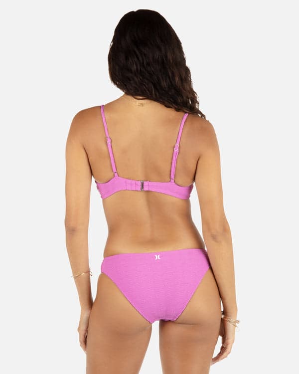 Hurley Wave Scrunch Bralette Orchid