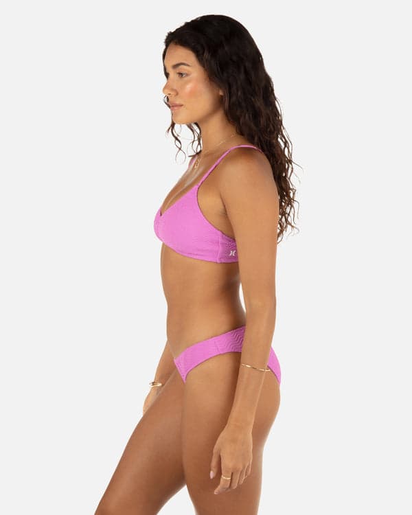 Hurley Wave Scrunch Moderate Bottom Orchid