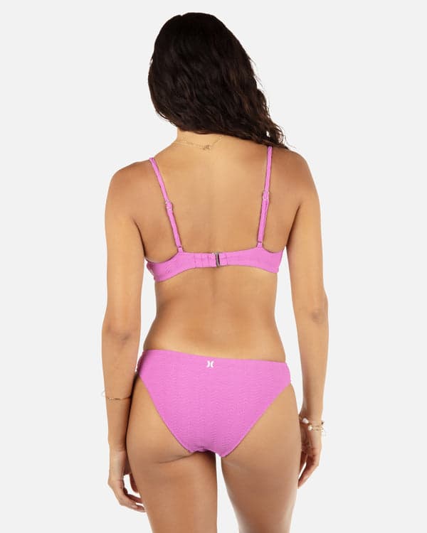 hurley Wave Scrunch Moderate Bottom Orchid