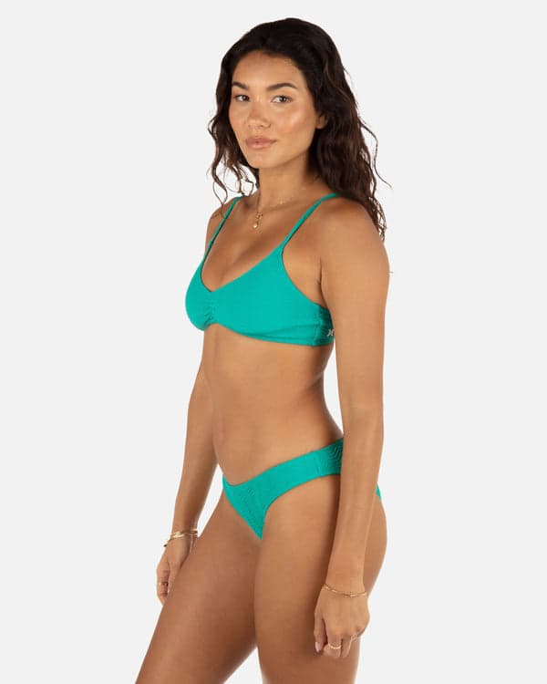Hurley Wave Scrunch Moderate Bottom Teal