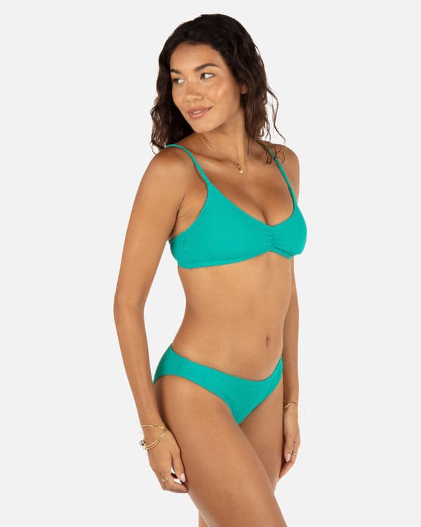 Hurley Wave Scrunch Moderate Bottom Teal
