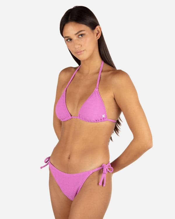 Hurley Wave Scrunch Tri Top Orchid