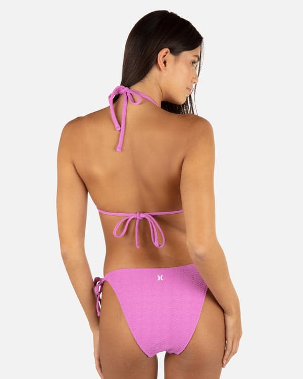 Hurley Wave Scrunch Tri Top Orchid