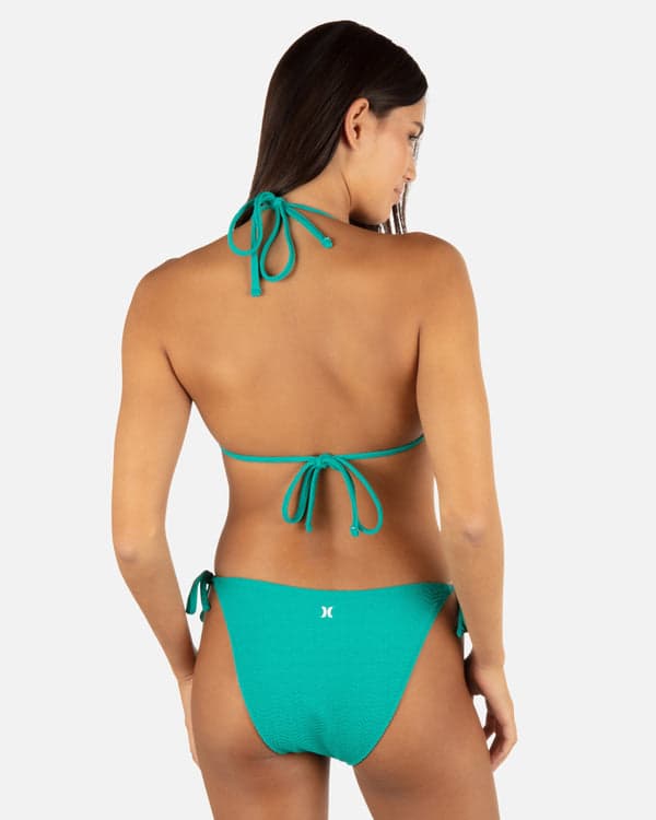 Hurley Wave Scrunch Tri Top Teal