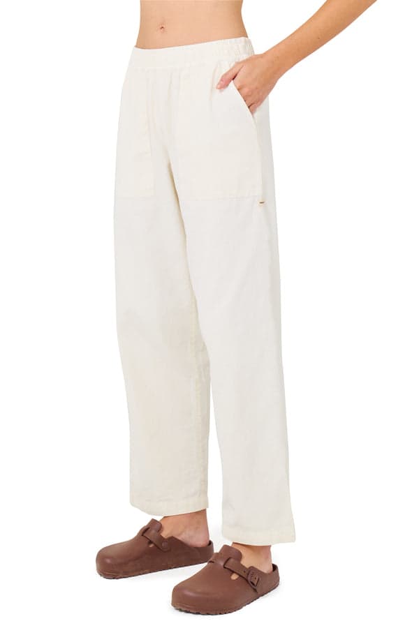 Hurley Wavy Days Pant Off White