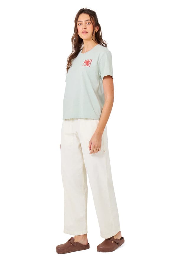 hurley Wavy Days Pant Off White