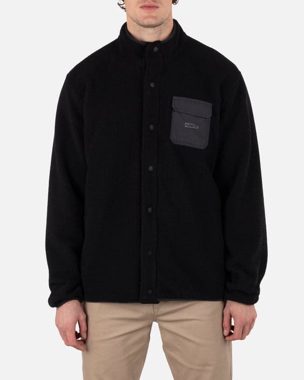 hurley Woodland Burrito Snap Black
