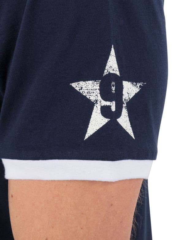 Hurley Hurley X Travis Barker Blink Ringer Short Sleeve Tee Blue