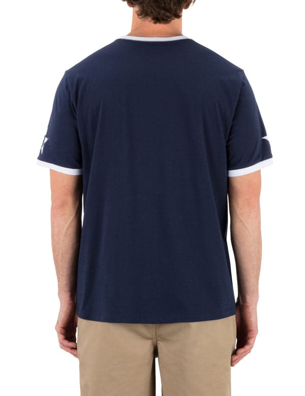 Hurley Hurley X Travis Barker Blink Ringer Short Sleeve Tee Blue