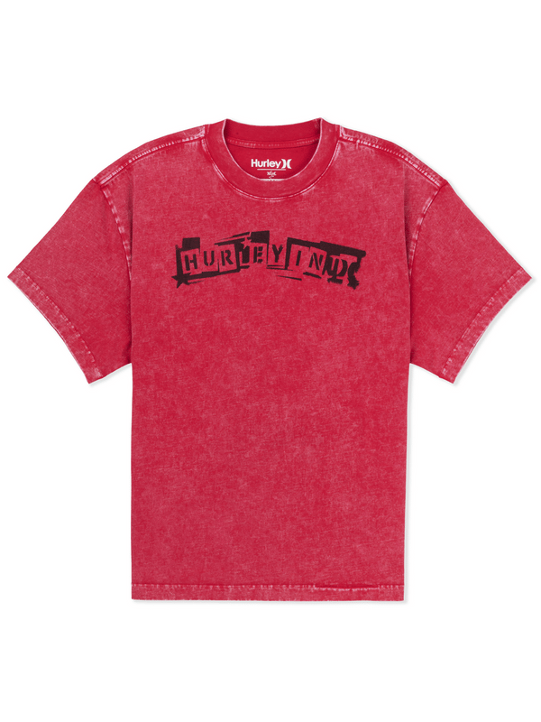 Hurley Hurley X Travis Barker Creep Short Sleeve Tee Unity Red