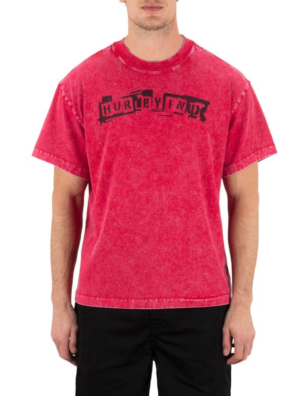 hurley Hurley x Travis Barker Creep Short Sleeve Tee Unity Red