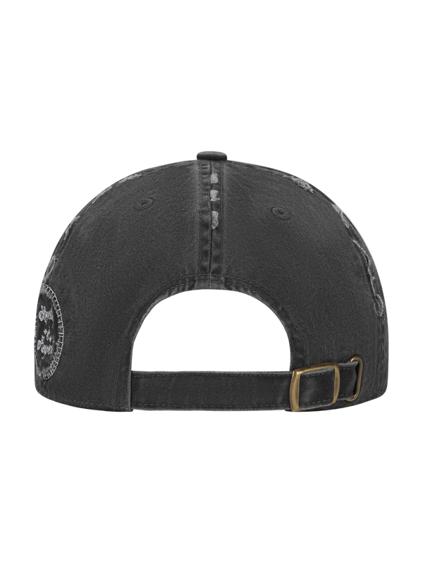 Hurley Hurley X Travis Barker Destroyed Wash Hat Gray