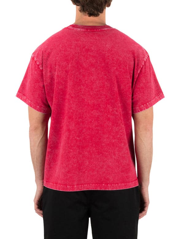 Hurley Hurley X Travis Barker Face Death Short Sleeve Unity Red