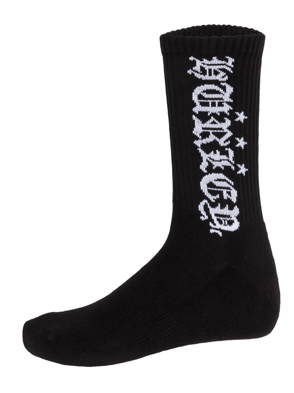 Hurley Hurley X Travis Barker Old English Sock BLACK