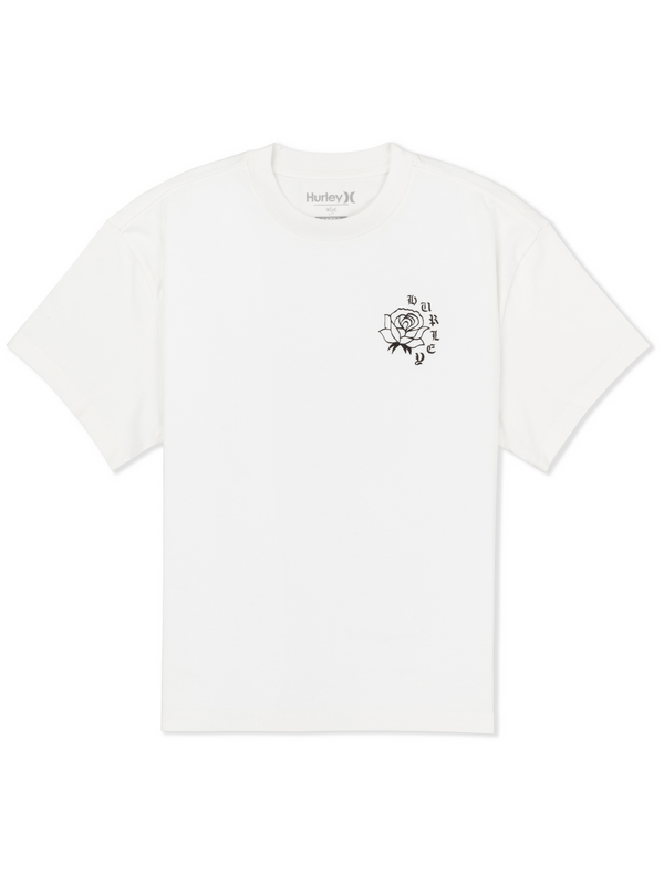 Hurley Hurley X Travis Barker Old Rose Short Sleeve Tee White