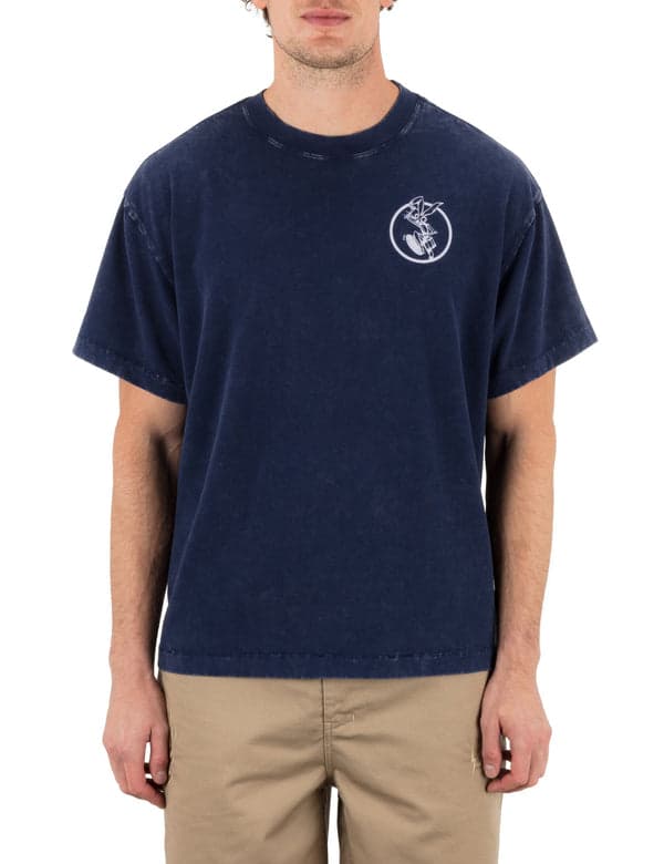 Hurley Hurley X Travis Barker Rabbit March Short Sleeve Tee Blue