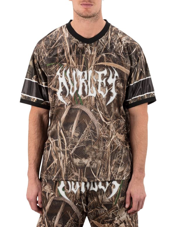 Hurley Hurley X Travis Barker Real Tree Blitz Jersey Black