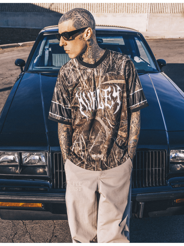 hurley Hurley x Travis Barker Real Tree Blitz Jersey Black