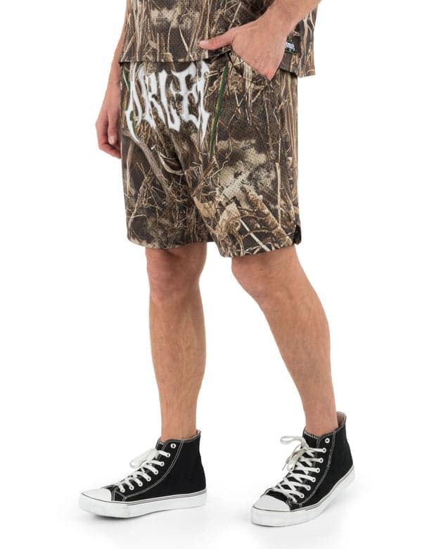 Hurley Hurley X Travis Barker Real Tree Mosh Pit Mesh Short Black