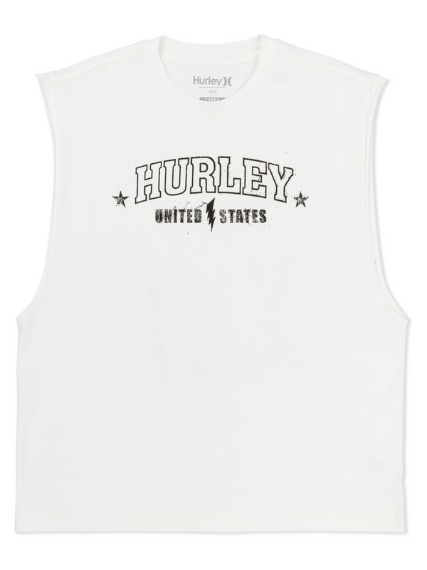 Hurley Hurley X Travis Barker Rookie Muscle Tee White