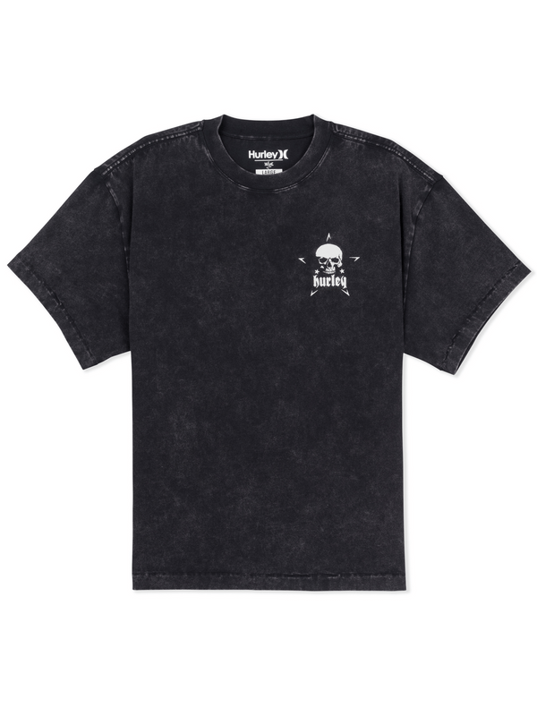 Hurley Hurley X Travis Barker Skull Island Short Sleeve Black