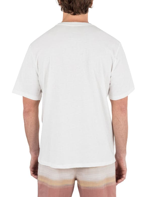 Hurley Yin Yang Palms Short Sleeve BARELY BONE