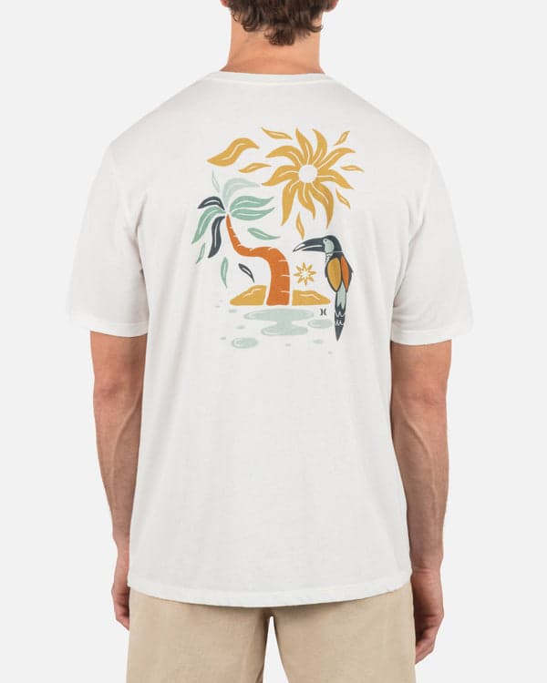 Hurley Youcan Toucan Short Sleeve Barely Bone