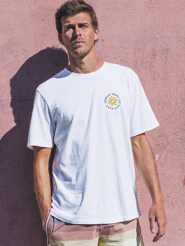 hurley Youcan Toucan Short Sleeve Barely Bone