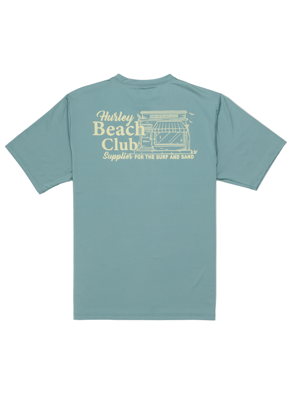 Hurley Hybrid UPF Short Sleeve Rashguard KHAKI GREEN