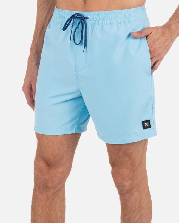 Hurley Icon Balboa Volley Boardshorts 17" Blue Dream