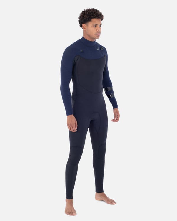Hurley Mens Plus Sleeve Texture 3/2mm Fullsuit Total Eclipse